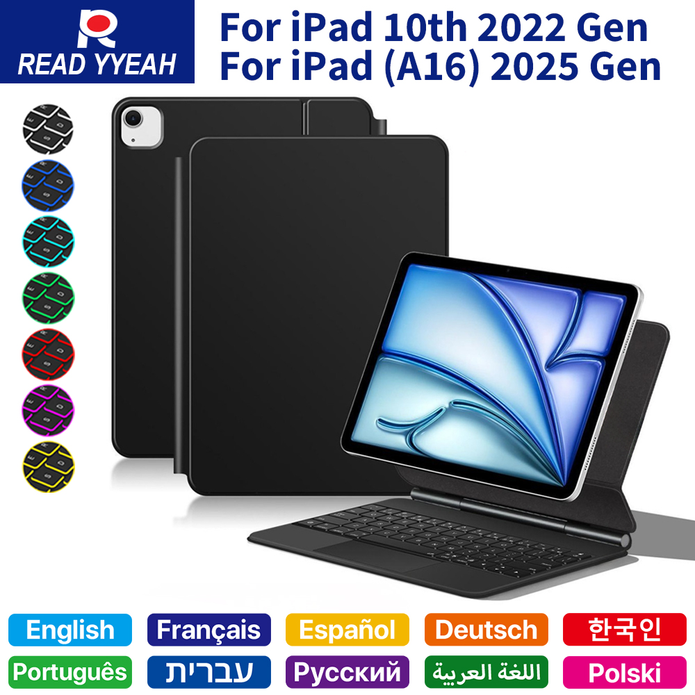Magnetic Case Smart - Keyboard Ajaib 2026 dengan Bluetooth untuk