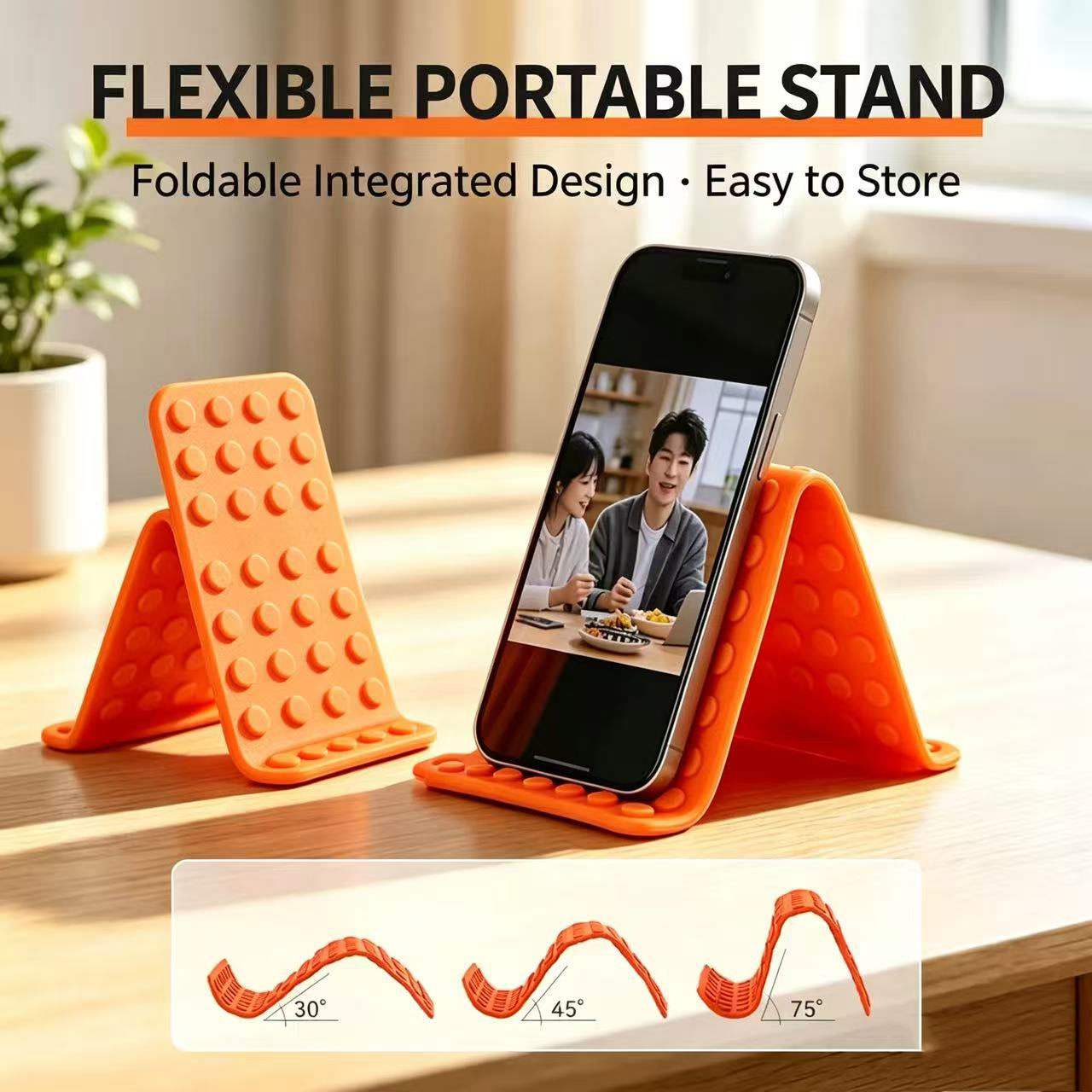 Tablet Stand Adjustable - Penyangga Ponsel Universal Portabel, Sudut Dapat