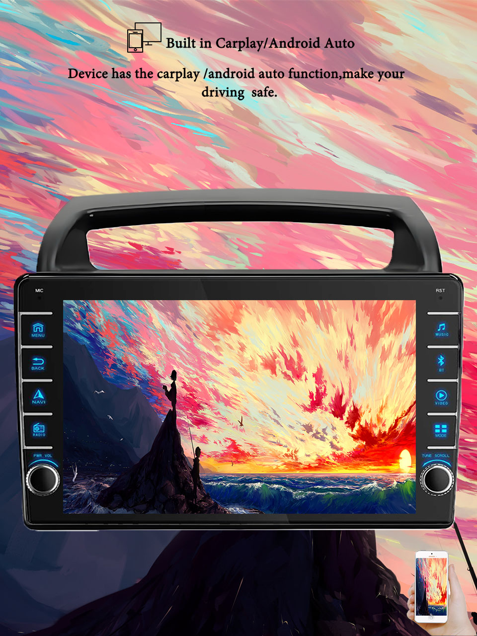 Tablet Danish Mobile & Accessories - 8G + 128G Android 14 untuk