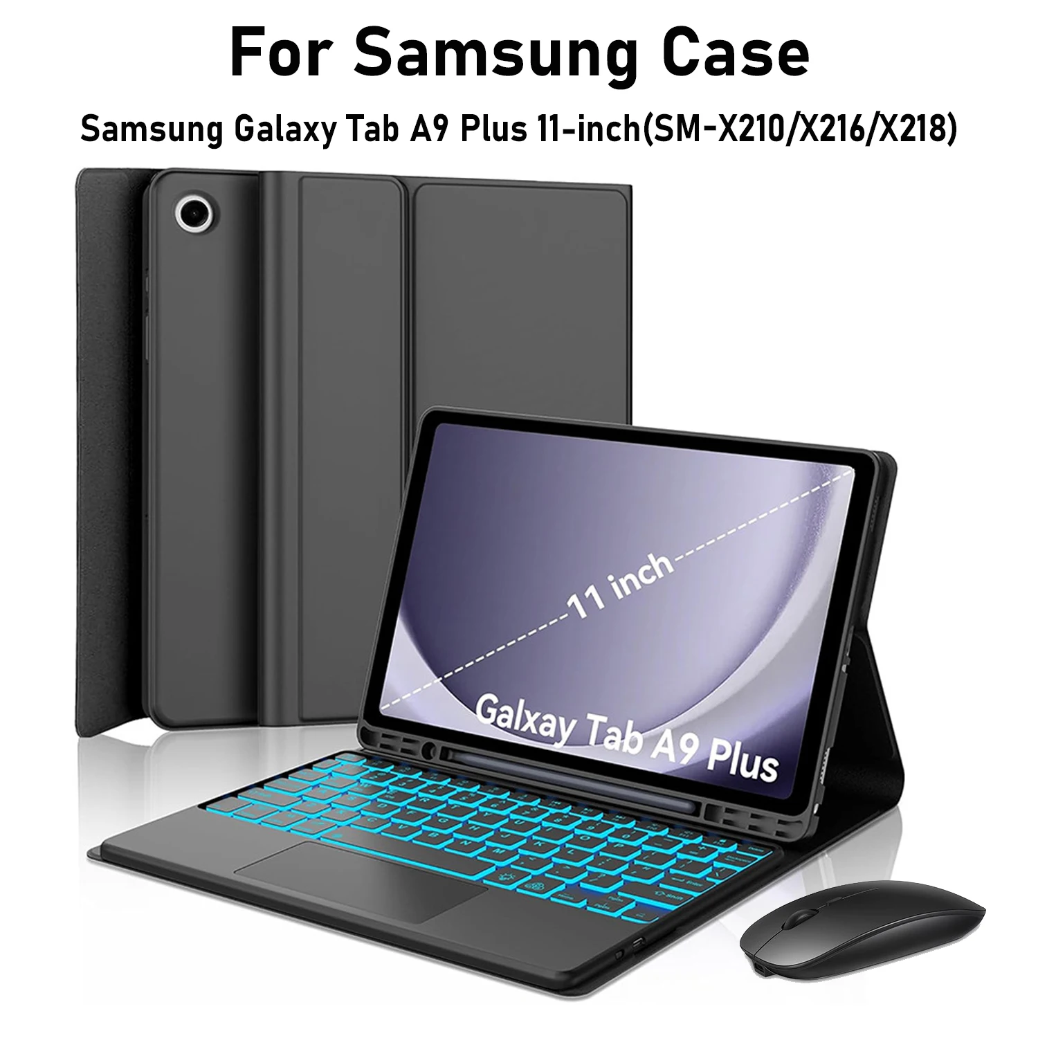 Tablet A9 Accessories - Casing Keyboard untuk Samsung Galaxy Tab