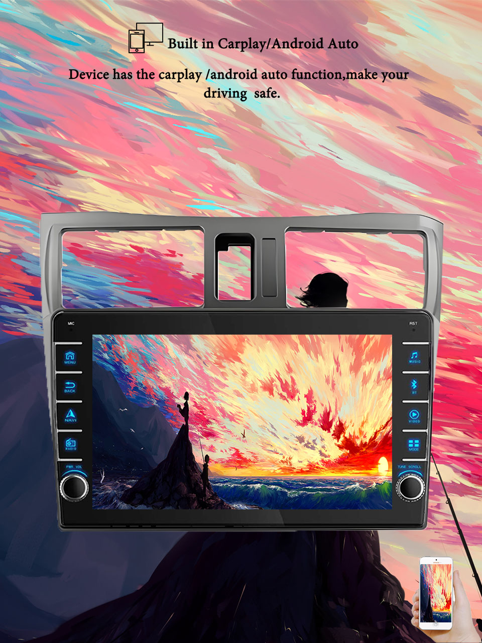 Tablet Danish Mobile & Accessories - 8G + 128G Android 14 untuk