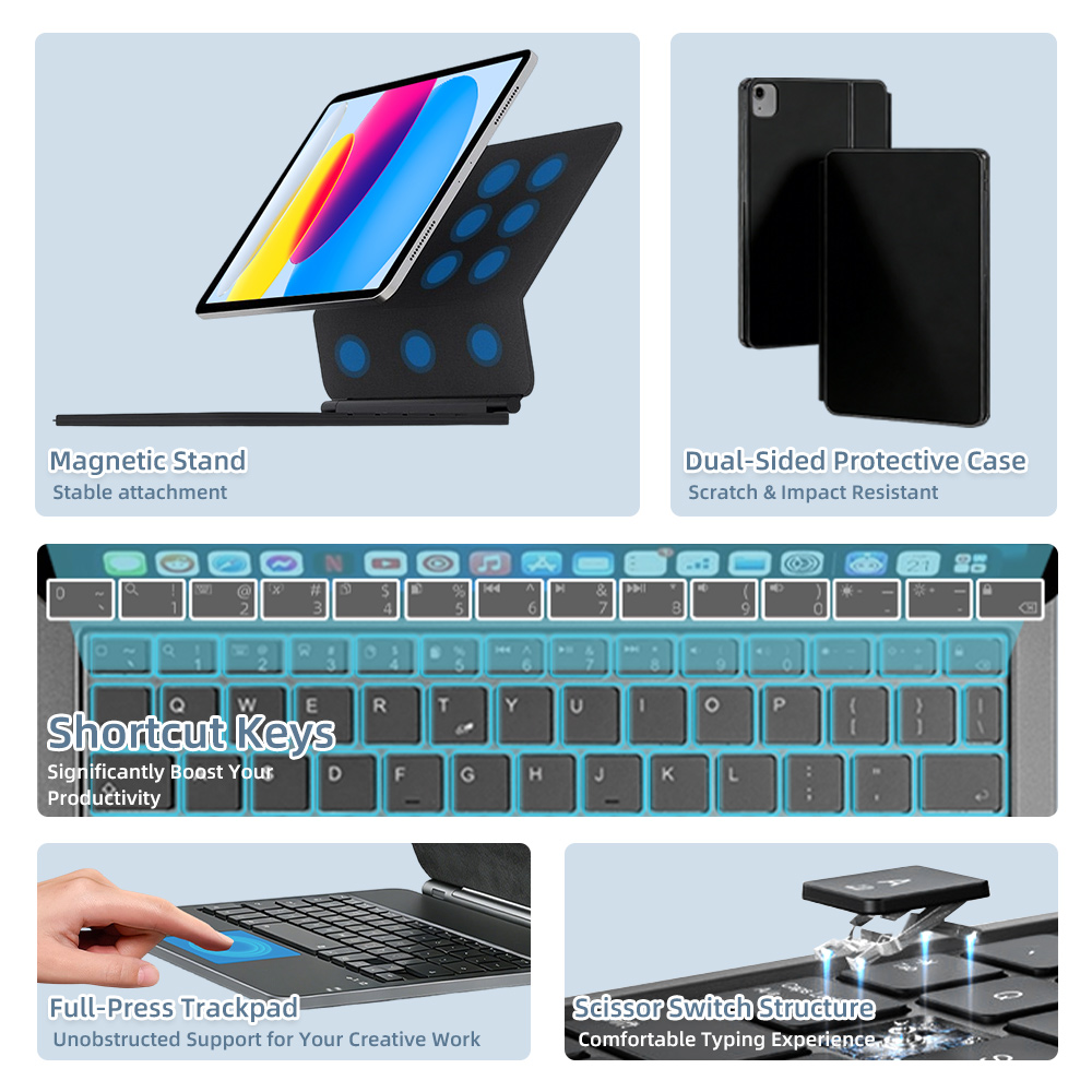 Keyboard Ajaib 2026 dengan Blu - Magnetic Case Smart ulasan dan harga