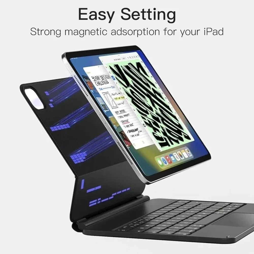 READYYEAH Magic Keyboard Untuk - Magnetic Case Smart ulasan dan harga