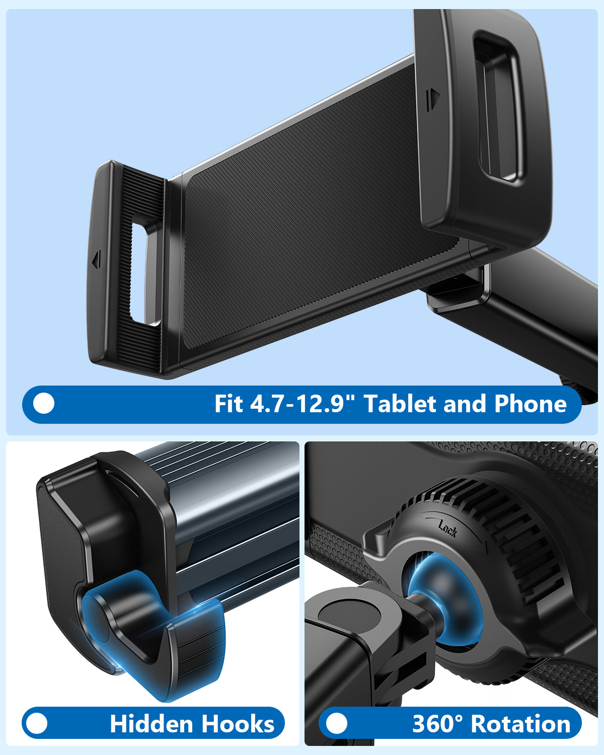 Dudukan Tablet Mobil Hipacool  - Trimble Tablet Accessories ulasan dan harga