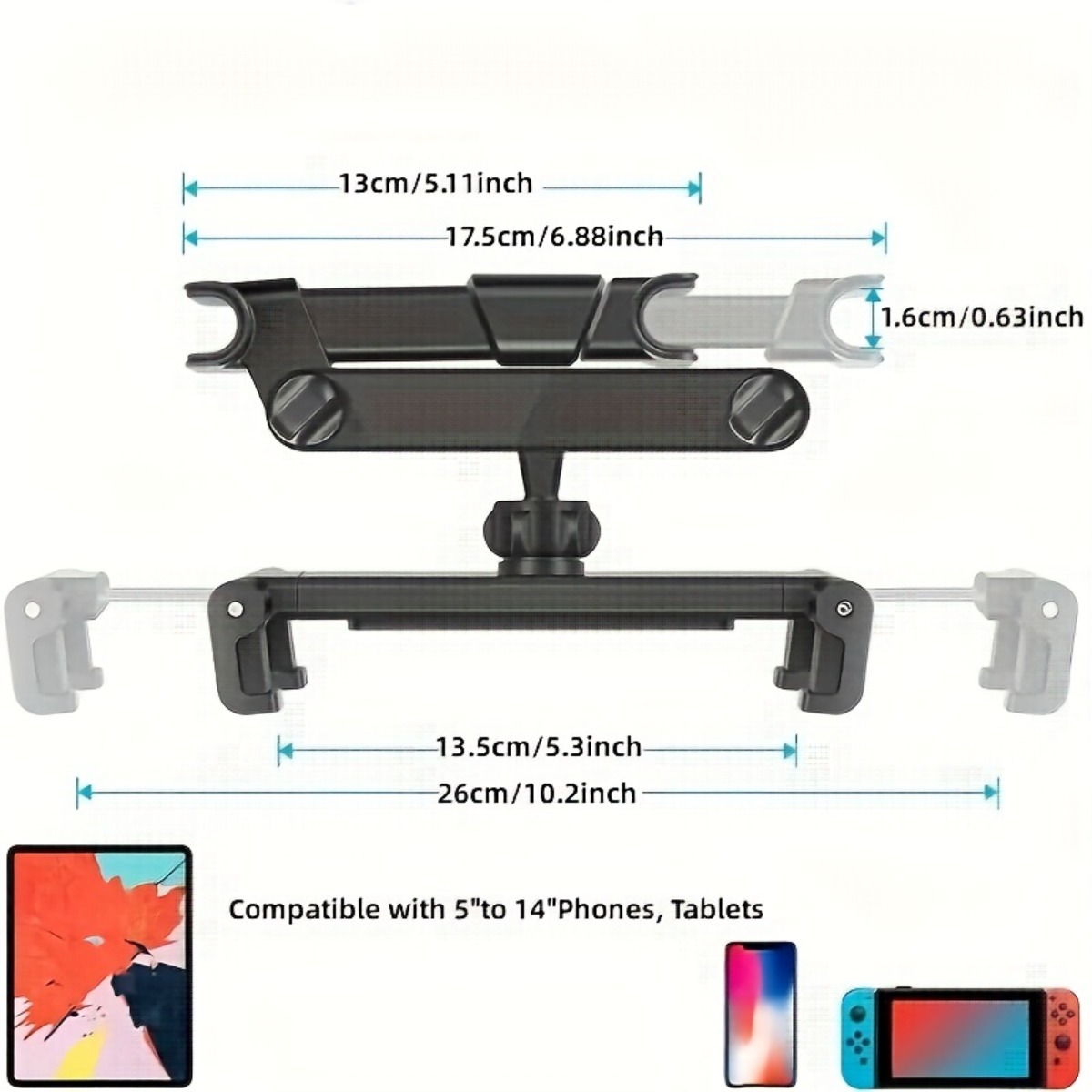 Dudukan Tablet sandaran kepala - Car Accessories Tablet Holder ulasan dan harga