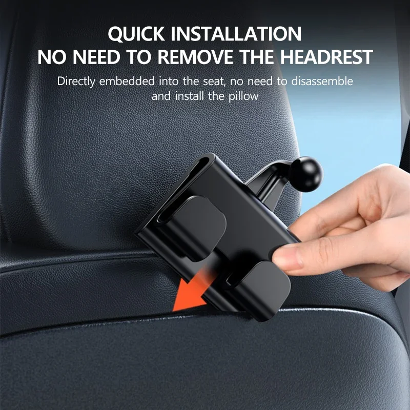 Penyangga Sandaran Kepala Mobi - Car Accessories Tablet Holder ulasan dan harga
