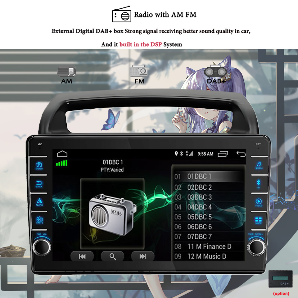 8G + 128G Android 14 untuk Kia - Tablet Danish Mobile & Accessories ulasan dan harga