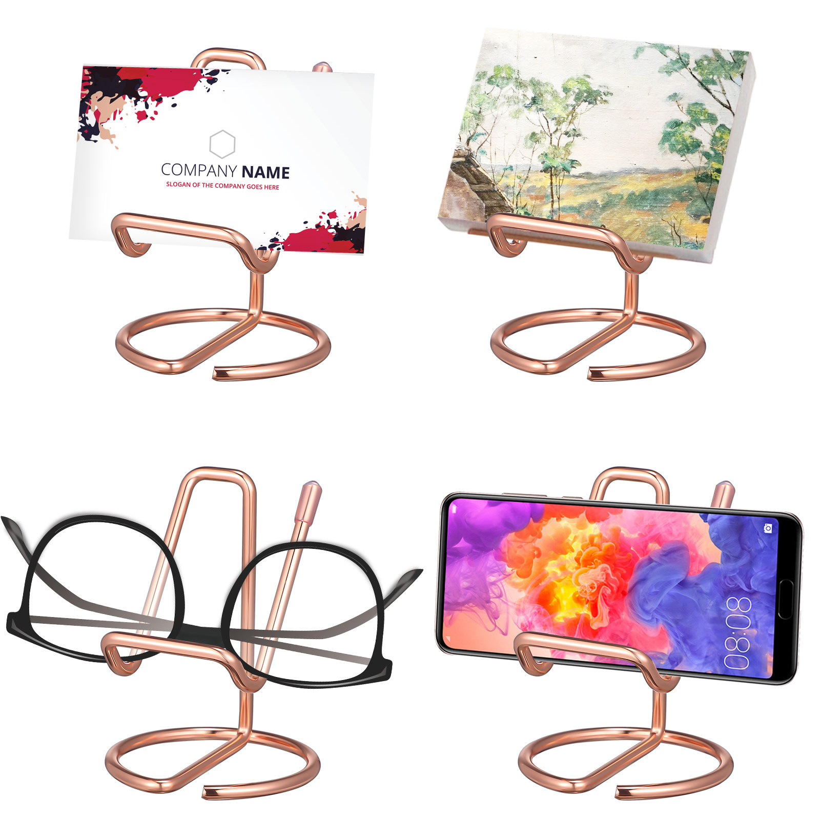 2 Buah Penyangga Ponsel Logam  - Tablet Accessories For Reading ulasan dan harga