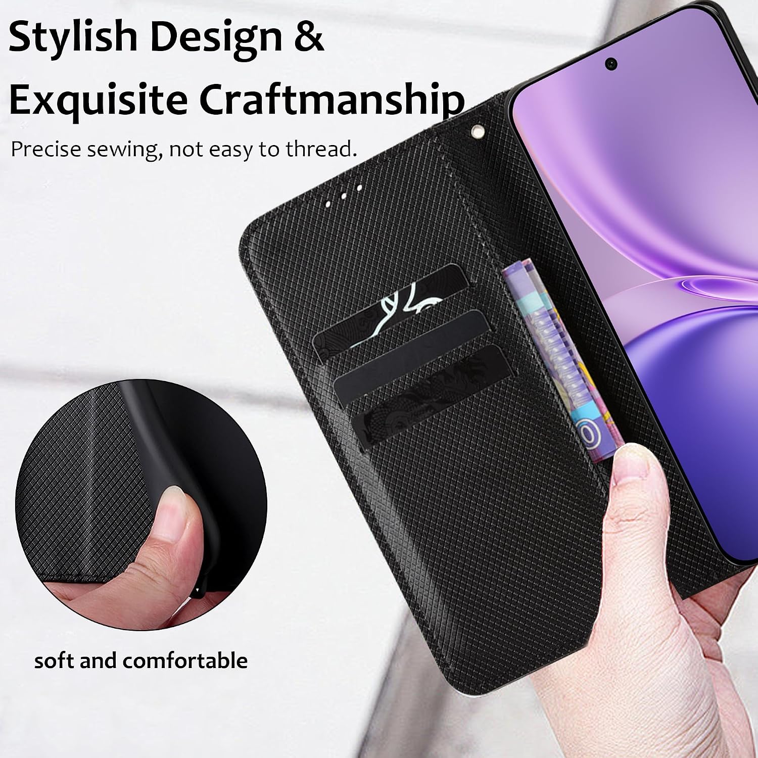 Casing Dompet Flip Kulit Polos - Magnetic Case Smart ulasan dan harga