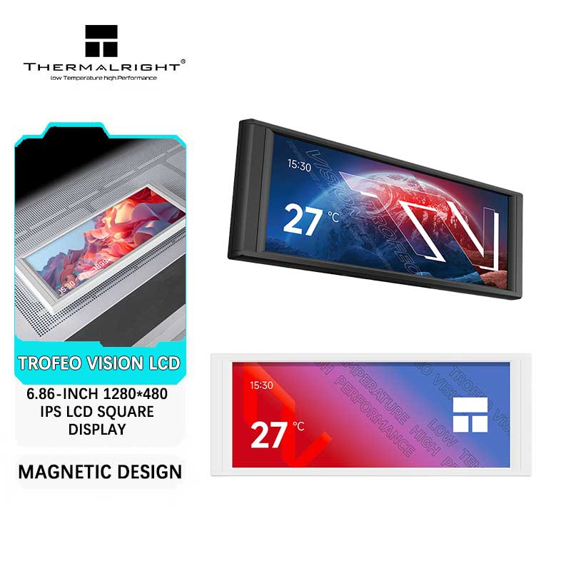 Thermalright TROFEO VISION LCD - Magnetic Case Smart ulasan dan harga